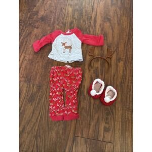 AMERICAN GIRL Doll Truly Me Festive Reindeer Pajamas-Released 2017